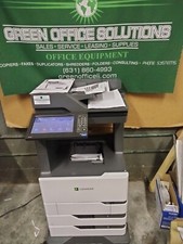 NEW Lexmark XM7355 HIGH SPEED Printer Copier Fax Scanner  Low Meter picture