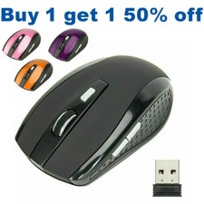 Portable  Wireless Mouse,  2.4GHz Silent with USB Receiver, Optical USB Mouse picture