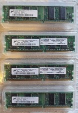 x4 NEW MICRON 128 MB MEMORY DDR 333 CL2.5 MT4VDDT1664AG-335C3 #3 **WOW** picture