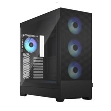 Fractal Design Case FD-C-POR1X-06 Pop XL Full Tower Air RGB Black Clear Tempered picture