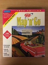AAA Map'n'Go® 1998 Edition - Version 4.0 (CD-ROM) w/ TourBook® Data - NEW picture