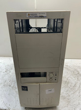 Vintage Retro Beige ATX Sleeper Case PC Computer Case picture