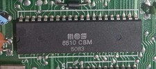 TESTED IC MOS 6510 MOS6510 COMMODORE 64 CPU (4183) picture