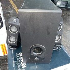 Logitech X-530 5.1 Surround Sound Computer Speaker System Not Tested picture