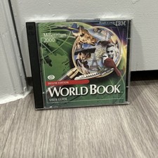 PC CD ROM World Book Millennium 2000 User Guide For Windows Computer Software picture