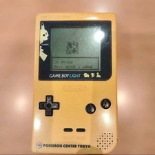 Nintendo Game Boy Light Pikachu Limited Edition Yellow Console Tested Used picture