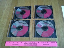 Vtg Compton's Learning Mathematics CDs Geometry Algebra Pre, 1,2 & Calculus 4 cd picture