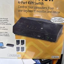 Belkin OmniView E Series (F1DB104P) 4-Ports External KVM switch PS/2-NEW in BOX picture