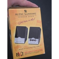 Altec Lansing BX2 Powered Audio Desktop PC Computer Speakers 2.0 System Open Box picture