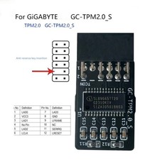 GIGABYTE GC-TPM2.0_S 2.0 TPM Module (12 Pin 12-1) LPC TPM 2.0 Trusted Platform picture