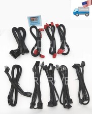 Fully Modular Sleeved Connector Cable Set for PowerSpec® PSX850GFM Power Supply picture