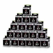 20x PACK LOT Genuine Lexmark COLOR 37 Ink X Series X5650 X4650 Z Series Z2420 ✅ picture