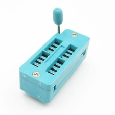2PCS ZIF 16-pin 16 Pins Test Universal IC Socket 16 Pin DIP New picture