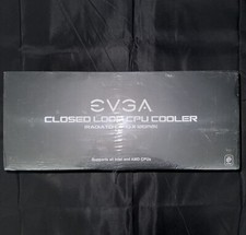 EVGA 240mm All-In-One RGB LED CPU Liquid Cooler - Black (400-HY-CL24-V1) picture