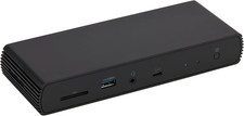 Amazon Basics Thunderbolt 4 Pro Docking Station, Dual 4K Monitor Support, 8K Dis picture