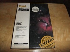 VTG 1991 EXPERT ASTRONOMER PC COMPUTER SOFTWARE GAME IBM 3.5