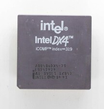 80486 Processor - Intel DX4-75 - 75Mhz - SK047 - Socket 3 - TESTED - NO TARIFF picture