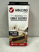 VELCRO 12 in. x 5 3/4 in. Hook and Loop Mountable Cable Sleeves for Adjustable picture