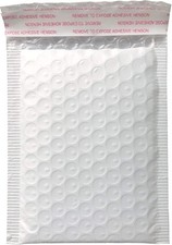 5x7 Inch White Poly Bubble Mailers Tear Resistant for Shipping Delicate Items picture