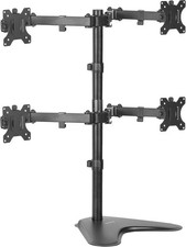 VIVO STAND-V004F Quad LCD Free Standing Adjustable Heavy Duty Desk Stand picture