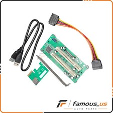 New PCI-Express PCI-e to PCI Adapter Card PCIe to Dual Pci Slot Expansion Card picture