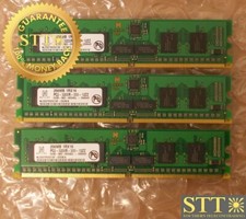 NLD327R23215F-D32KIA NETLIST 256MB PC2-3200 DDR2-400MHZ ECC REG DIMM (LOT OF 3) picture