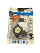 A-B USB 2.0 Retractable Cable Brand New picture