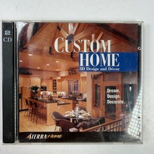 Sierra Home Custom Home 3D Design & Decor Software 2 CD Set Architect 3.0 picture