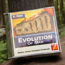 Evolution of Man CD-ROM Windows/Mac Expert Learning Software 1998 Ages 10+ picture