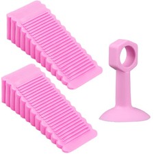 Laptop/Computer Keyboard Stands, Riser,Door Stopper,[2 Pack] Pink picture