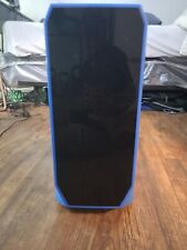 Light Blue PC gaming  case,  mid tower Atx pc case glass tempered picture