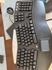 Adesso PCK-308UB Tru-Form Pro Keyboard Used Tested With Built In Touchpad picture