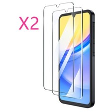 2-PACK For Samsung Galaxy A37 5G High Quality Tempered Glass Screen Protector picture