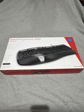 Microsoft Natural Ergonomic Keyboard 4000 Model 1048 B2M-00012 USB NIB picture