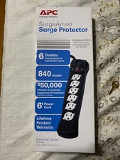 APC P6B 6-Outlet Essential SurgeArrest® Surge Protector picture