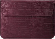 Sleeve for 13 Inch MacBook Air and Pro with Crocodile Pattern and Stand picture