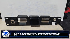 JetKVM 10-Inch Rack Mount Bracket - Dual Keystone Jack Slots - Server Cabinet picture