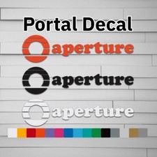 Aperture Laboratories Vintage Vinyl Decal (Sticker, Car laptop window tumbler wa picture
