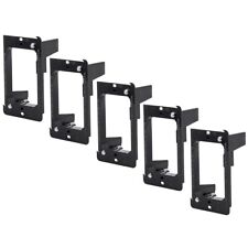 5 Pcs 1 Gang Low Voltage Wall Plate Bracket Dry Wall Mount New Work Construction picture