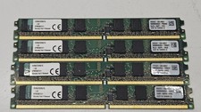 4 set  KINGSTON LOW PROFILE DESKTOP MEMORY RAM STICKS DDR2 @ 1G = 4GB picture