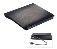 External CD DVD-RW Drive Writer Burner USB SD USB-C Reader Hub PC Laptop Windows picture