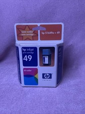 HP Inkjet 49 Tri-Color Print Ink Cartridge Genuine 51649A Sealed Expired 6/02 picture
