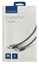 Insignia DisplayPort Cable 6FT 4K Ultra HD DP to DP Monitor Video Cable picture