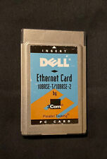 DELL PCMCIA Ethernet Card 10Base-T/10Base-2 PC Card by 3COM 16-0088-000 Rev:A picture