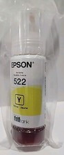 Epson 522 Yellow Ink Bottle Cartridge Best Before 02/2026- GENUINE, NEW, No Box picture
