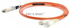 2m QSFP-8LC-AOC2M Cisco Compatible 40G QSFP+ to 4 Duplex LC Active Optical Cable picture