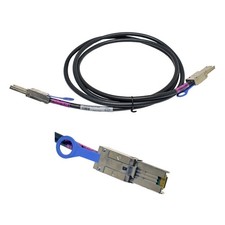 Data Cable 2m 6G Dell Mini SAS Lead 0W390D W390D SFF-8088 - SFF-8088 picture