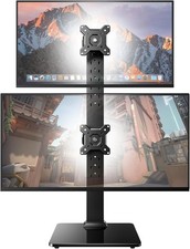 Dual Monitor Stand for 13 to 34 Inch, Max Load 44 lbs, Vertical Monitor Mount... picture