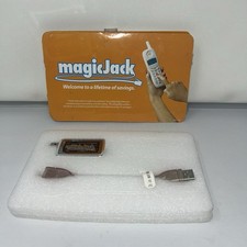 Magic Jack A921 Phone System USB Phone Jack Long Distance Calling Open Box Clear picture