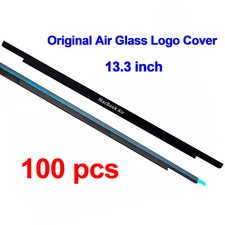 100PCS New LCD Front Glass Trim Bezel Logo Cover For MacBook Air 13